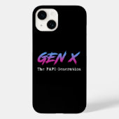Gen X - The FAFO Generation Case-Mate iPhoneケース (裏面)