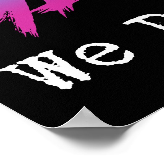 Gen X - We Don't Care ポスター (角)