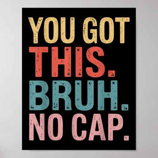 Gen Z Bruhテスト日先生このブ得ルを使用 ポスター (正面)