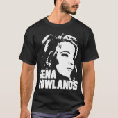 Gena Rowlands actress designs Tシャツ (正面)