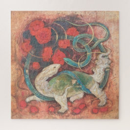 Genbu: Gate of Waters - Mystical Nihonga Inspired  ジグソーパズル