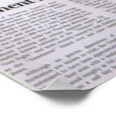 Gendarme秋ズアットセネカロック,ウェストバージニア ポスター (角)