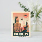 Gendarmenmarktベルリン広場 – ポツダマープラッツ ポストカード (スタンド正面)