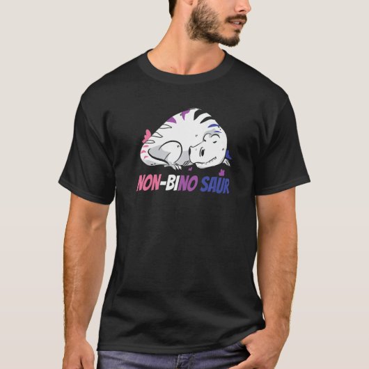 Gender Fluid Pride Neutral - Binary Genderless Non Tシャツ (正面)