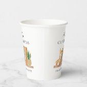 Gender Neutral A New Chapter Begins Baby Shower 紙コップ (右)