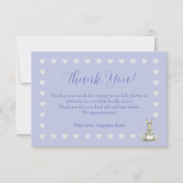 Gender Neutral Baby Shower Thank You Card サンキューカード