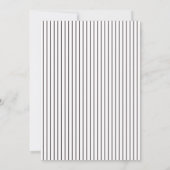 Gender-Neutral Boho Wildflower Baby in Bloom  招待状 (裏面)