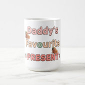Gender-Neutral, Cute Personalized Mug コーヒーマグカップ (中央)