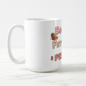 Gender-Neutral, Cute Personalized Mug コーヒーマグカップ (左)