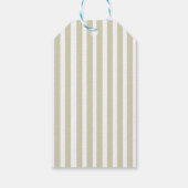 Gender Neutral doodle cupid Baby Shower Green ギフトタグ (裏面)