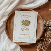 Gender Neutral Fall Little Pumpkin Baby Shower 招待状