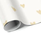 Gender Neutral Gift Wrap | Sand Hearts ラッピングペーパー (ロールコーナー)