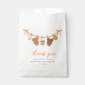 Gender Neutral Halloween Clothesline Baby Shower  フェイバーバッグ (正面)