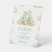Gender Neutral Little Dragon Cards and Gifts 台座サイン (正面)