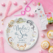 Gender Neutral Ocean Baby Shower Gender Neutral  ペーパープレート (パーティー)