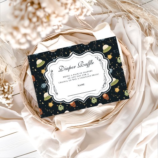 Gender Neutral Planet Diapper Raffle エンクロージャーカード