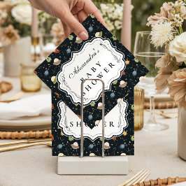 Gender Neutral Planet Safari Baby Shower スタンダードカクテルナプキン