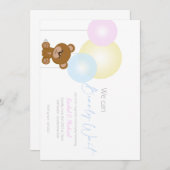 Gender Reveal招待状 招待状 (正面/裏面)