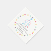 GENDER REVEAL スタンダードカクテルナプキン (角)