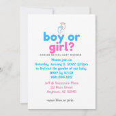 Gender Reveal Baby Shower   Invitation 招待状 (正面)