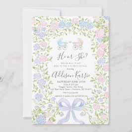 Gender Reveal Baby Shower invitation 招待状