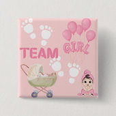 Gender Reveal Badge Button 缶バッジ (正面)