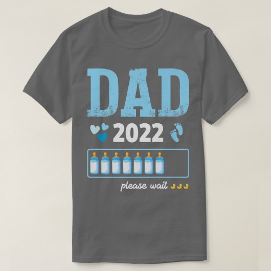 Gender Reveal Boy 2022 Funny Pregnancy Announcemen Tシャツ (デザイン正面)