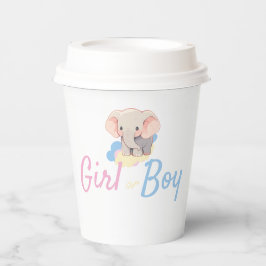 Gender Reveal Boy or Girl? 紙コップ