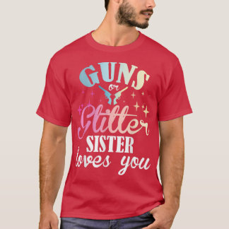 Gender Reveal Boy or Girl Sister Loves You Matchin Tシャツ