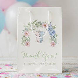 Gender Reveal Guest Thank you gift bag ミディアムペーパーバッグ