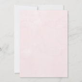 Gender reveal invitation with "Bash" and "Diaper 招待状 (裏面)