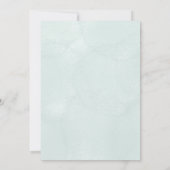 Gender Reveal Invitation with festive theme 招待状 (裏面)