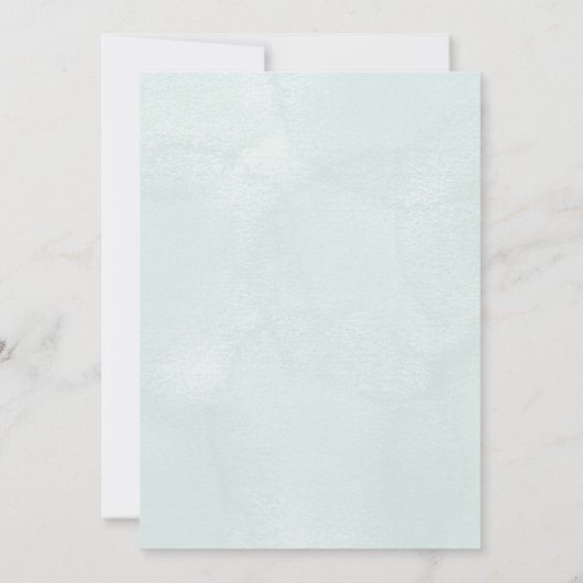 Gender Reveal Invitation with festive theme 招待状 (裏面)