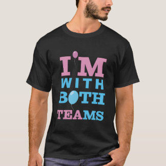 Gender Reveal Or Team And Team Tシャツ