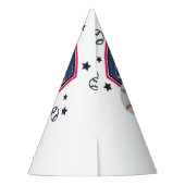 gender reveal party パーティーハット (裏面)