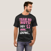 Gender Reveal Team No Nuts Girl Matching Family Ba Tシャツ (正面フル)