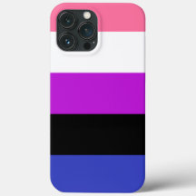 GenderFluidカラーフラグCase-Mate iPhoneケース