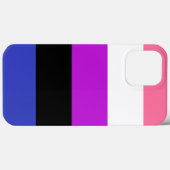GenderFluidカラーフラグCase-Mate iPhoneケース Case-Mate iPhoneケース (裏面 (横))