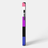 GenderFluidカラーフラグCase-Mate iPhoneケース iPhone 13 Pro Maxケース (左側面)