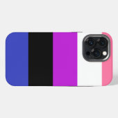 GenderFluidカラーフラグCase-Mate iPhoneケース iPhone 13 Pro Maxケース (裏面横)