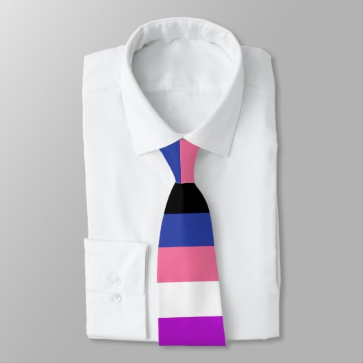 Genderfluidフラグタイ ネクタイ (タイ)