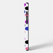 Genderfluidプライドフラグカラー水玉模様 Case-Mate iPhoneケース (裏面 / 左)