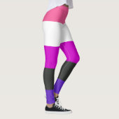 Genderfluidプライドフラグ レギンス (右)