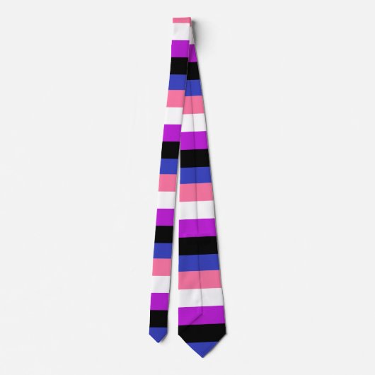 Genderfluid Colorsクラワッテ ネクタイ (裏面)