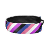 Genderfluid flagヘッドバンド アスレチックヘッドバンド (右)