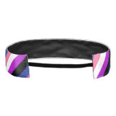 Genderfluid flagヘッドバンド アスレチックヘッドバンド (裏面)