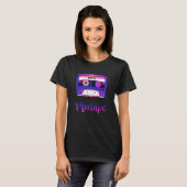 Genderfluid Mixtapeジェンダー流体プライドフラグ Tシャツ (正面フル)