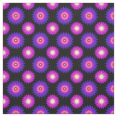 Genderfluidity pride colors /black flower pattern ファブリック (見本)