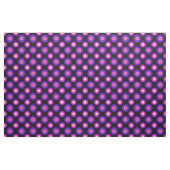 Genderfluidity pride colors /black flower pattern ファブリック (ファットクウォーター)