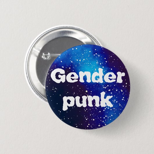 Genderpunkカスタマイズ可能な銀河系ID 缶バッジ (正面&裏面)